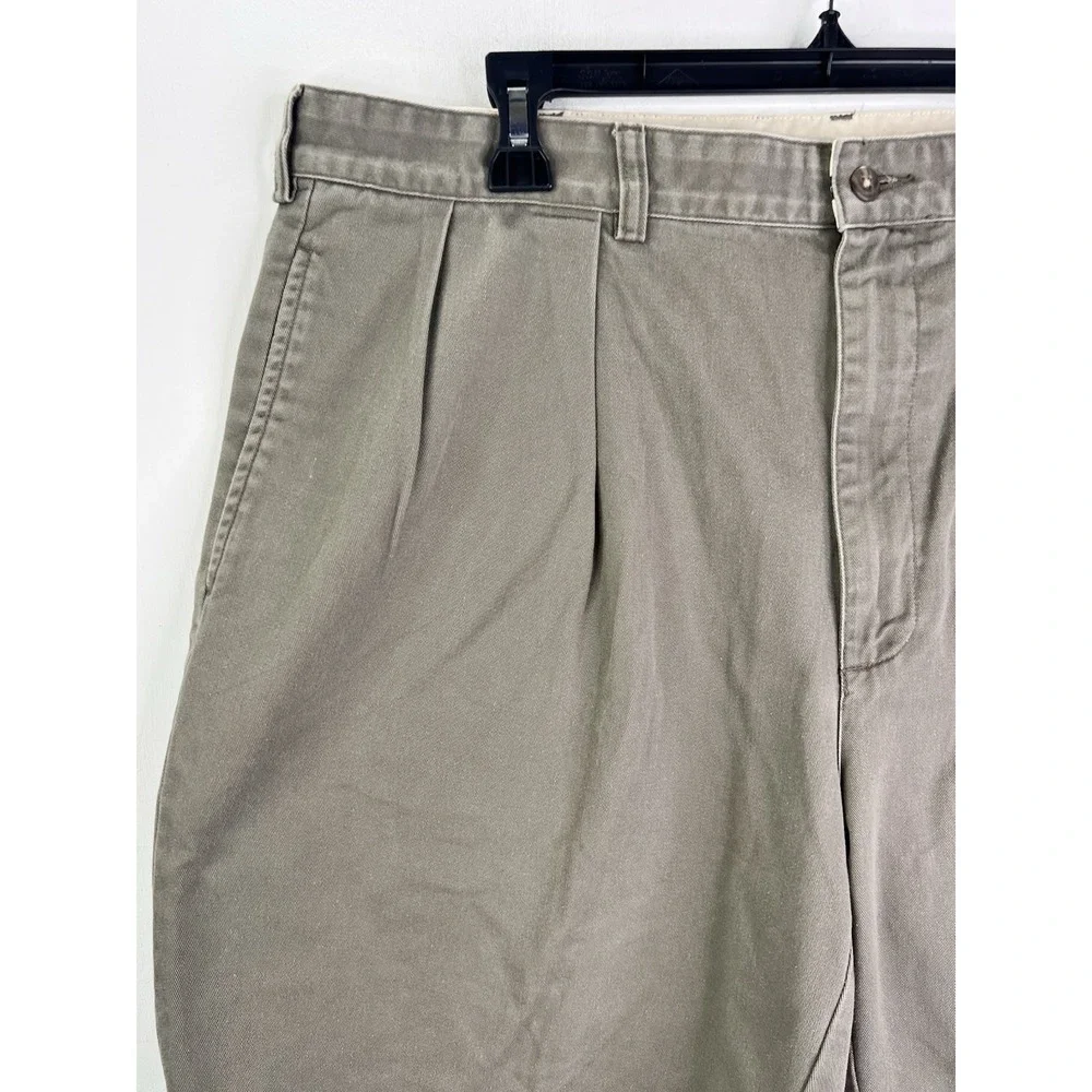 Vintage‎ Polo Ralph Lauren Shorts Men's 36 Gray Pleated Preppy 8